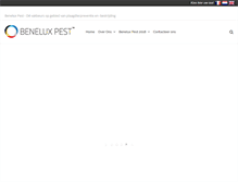 Tablet Screenshot of beneluxpest.nl